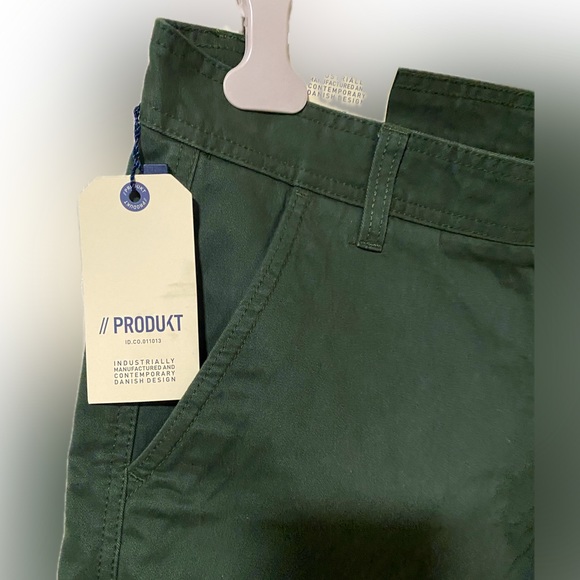 PRODUKT - men’s green chino pant NWT - Picture 3 of 6